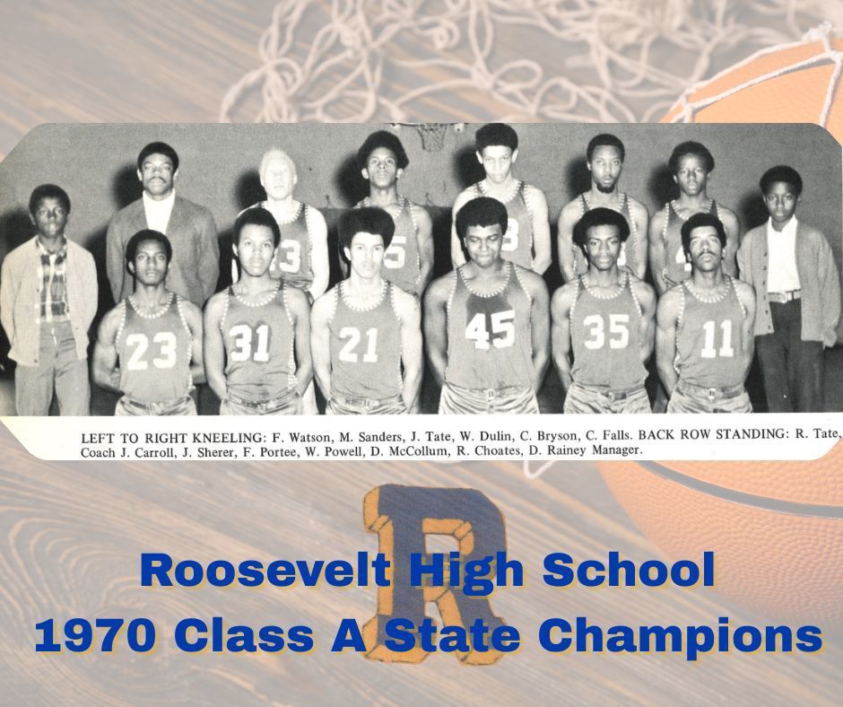 Roosevelt High School Basketball State Champions