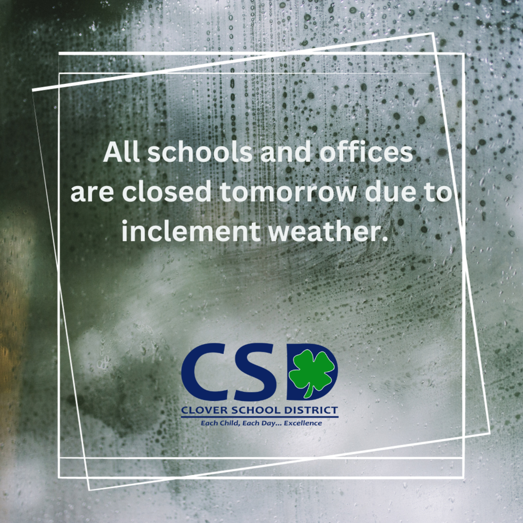 Inclement Weather Graphic