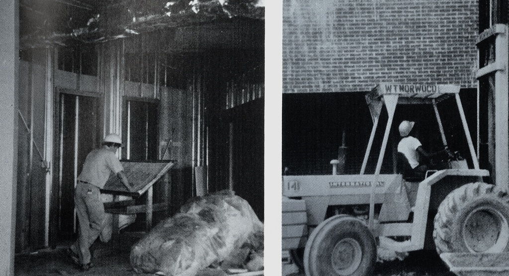 CHS construction shots