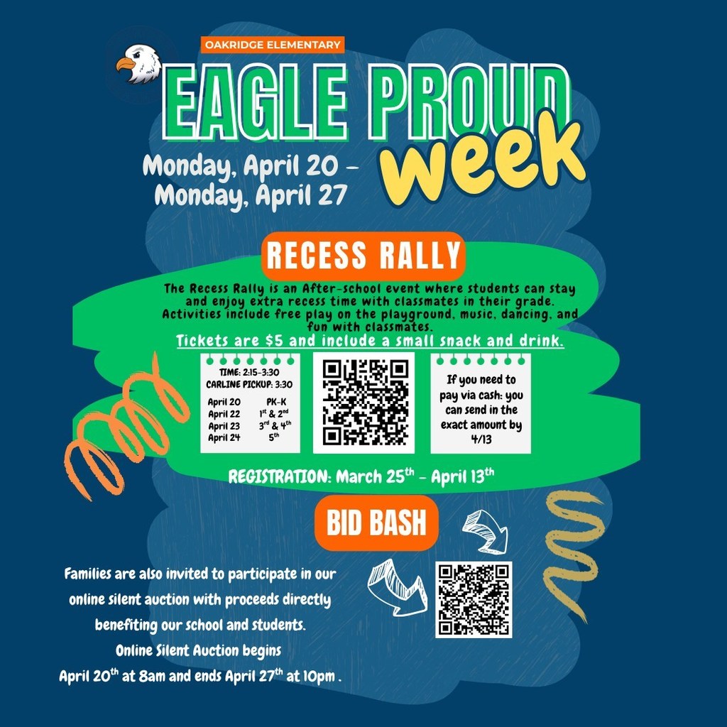 Eagle Proud Week Info