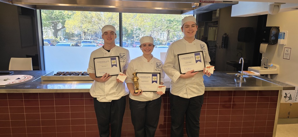 Students with certificates