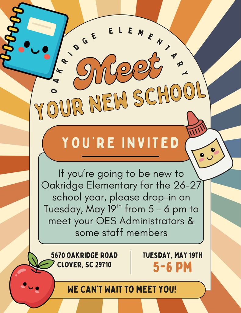 New to OES Open House flyer