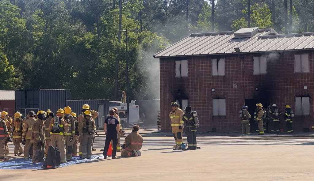 Fire fighters