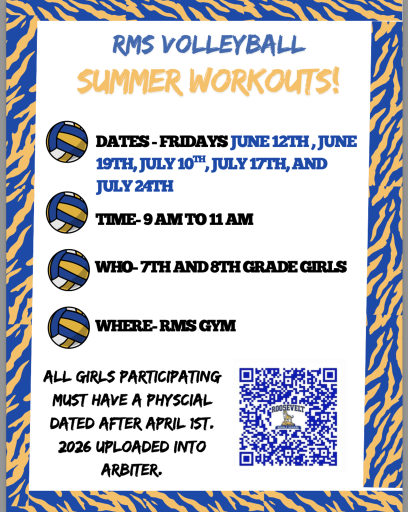 RMS Summer Volleyball Workouts
