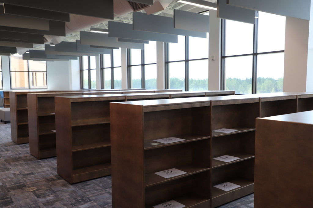 Empty shelves