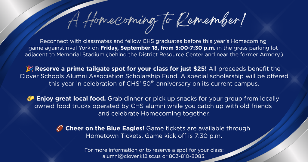 All Class Reunion Details