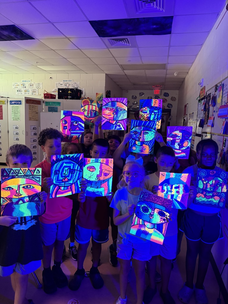 Glow in the dark art