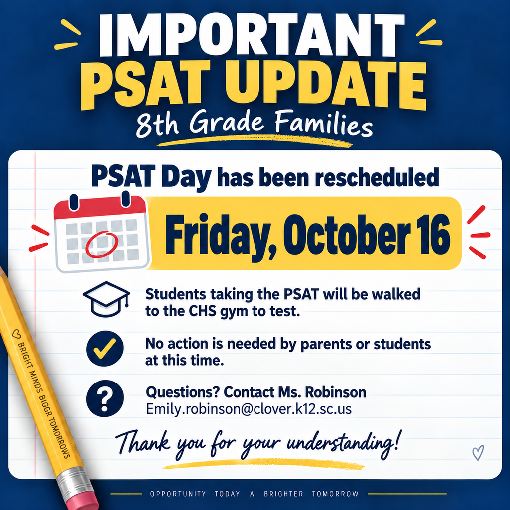 PSAT Update!