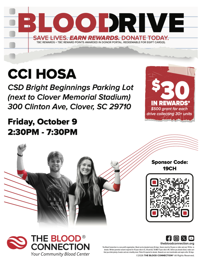 Blood Drive Flyer