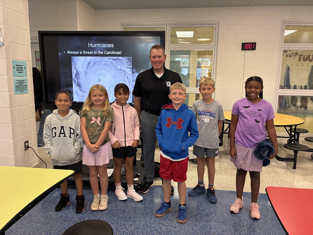 WBTV Paul Heggen with students