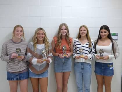 Girls soccer awards