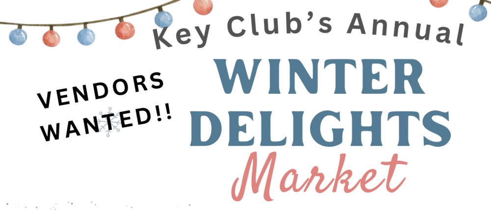 Cloverleaf High School Key Club Annual Winter Delights Market Dec. 12
