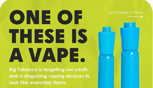 One of these is a vape