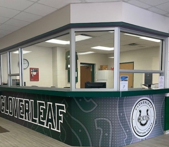 Rec center front desk