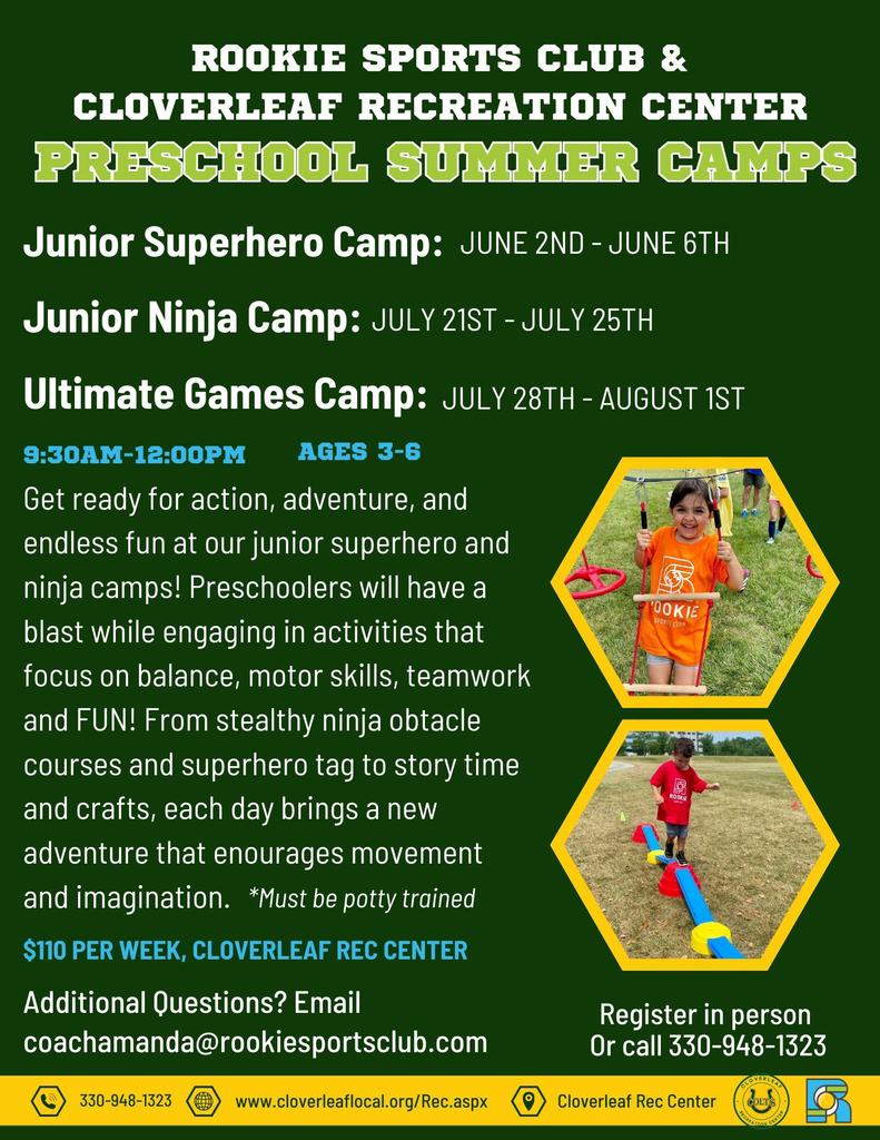 Preschool Summer Camps