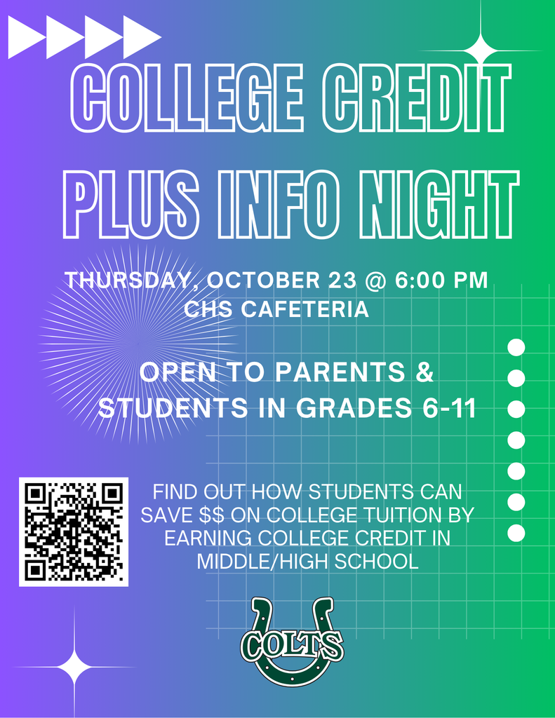 College Credit Plus Info Night
