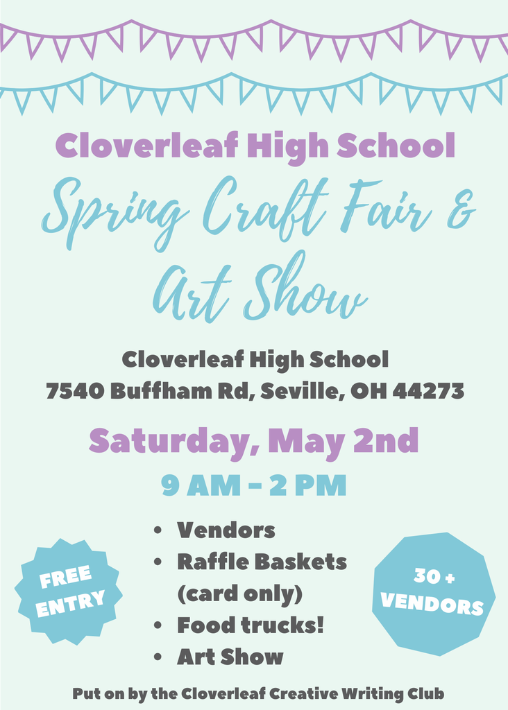CHS Spring Craft Fair and Art Show