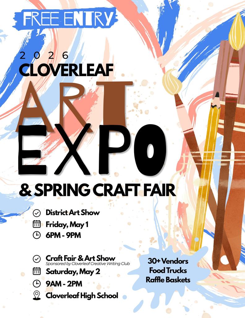Cloverleaf Art Expo & Spring Craft Fair