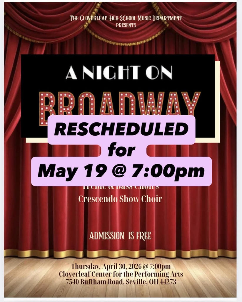 A Night on Broadway choral concert rescheduled for May 19