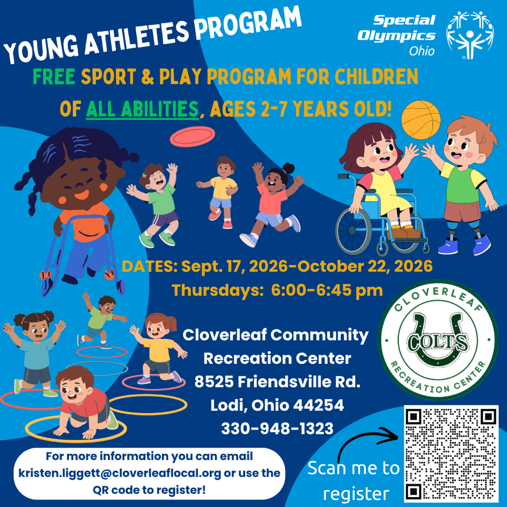 Young athletes program for children of all abilities