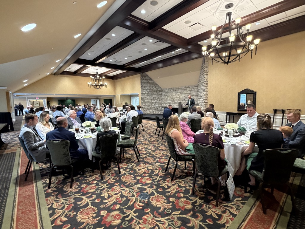 HOF dinner at the Blair Center