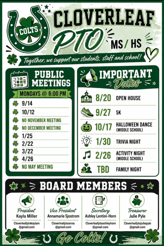 CMS and CHS PTO