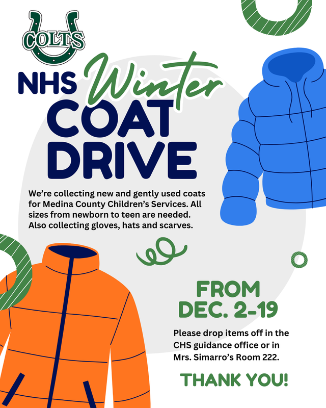 NHS Winter Coat Drive