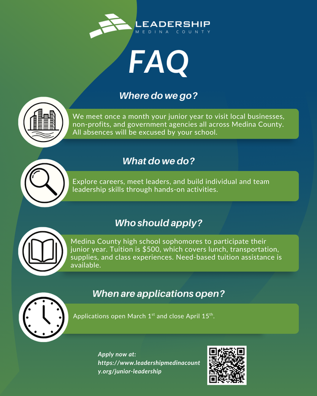 Jr Leadership Medina County FAQa