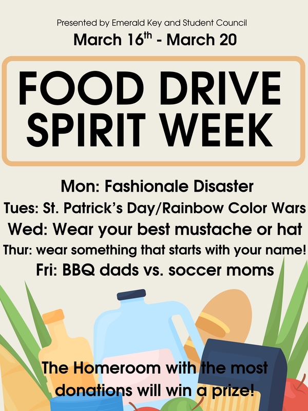 Food Drive Spirit Week