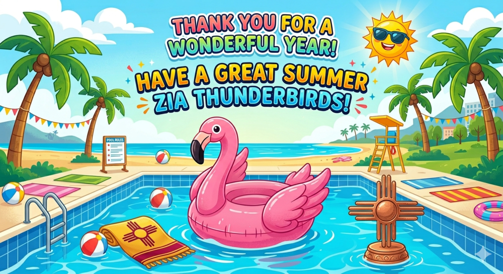 summer break flyer