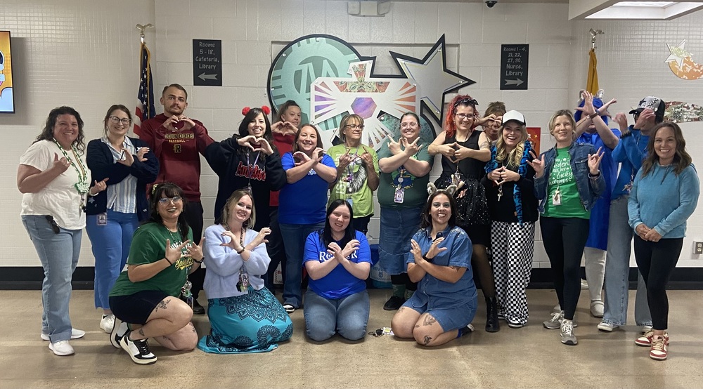 Zia teachers dressed in wrong house colors