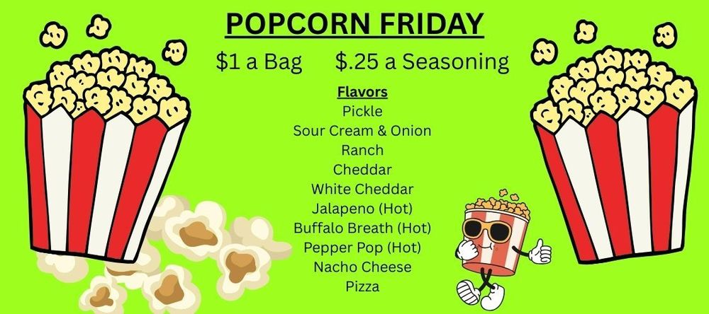 POPCORN Friday!!! With Advertisement Video