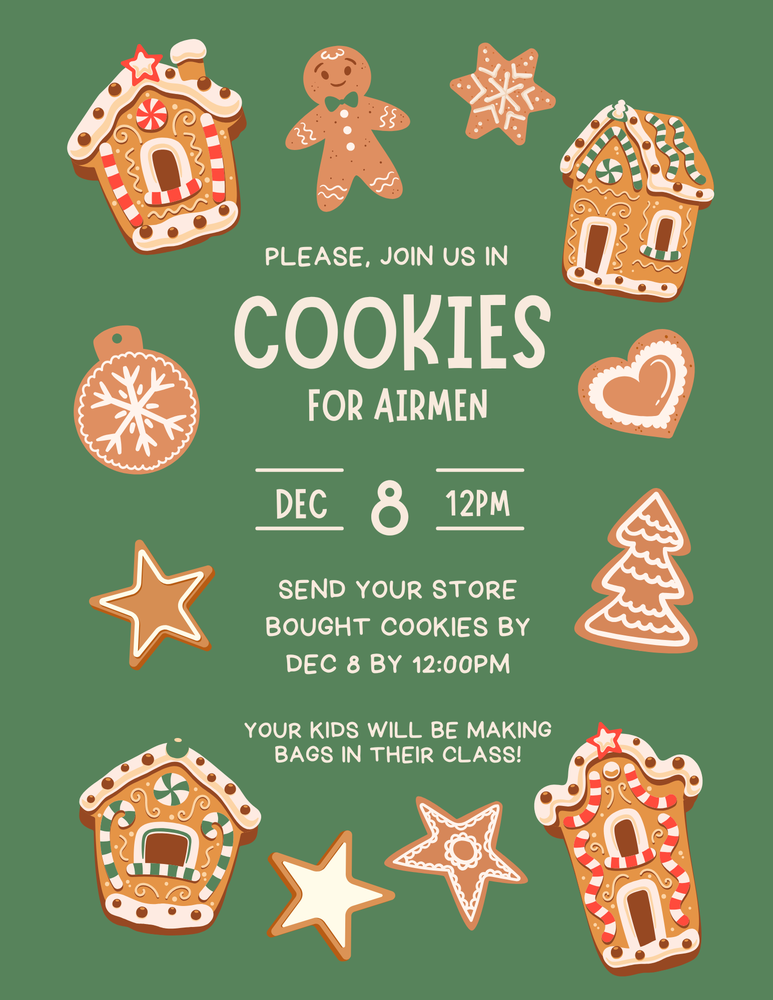 Cookie Drive Flyer