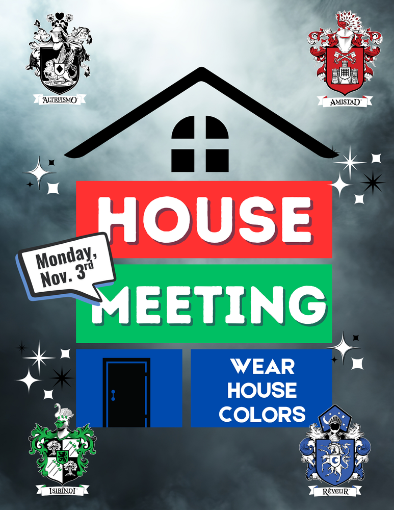 House Meeting Flyer