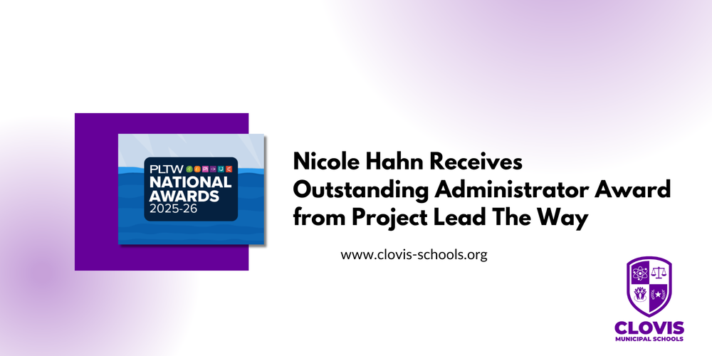 Nicole Hahn Receives Outstanding Administrator Award from Project Lead The Way