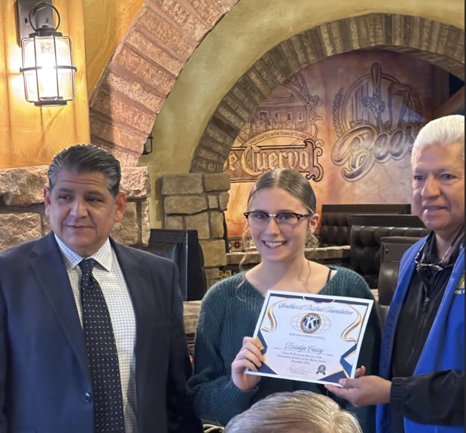 Kiwanis Student of the Month