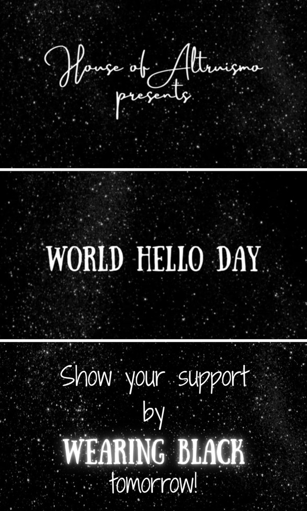 Altruismo World Hello Day