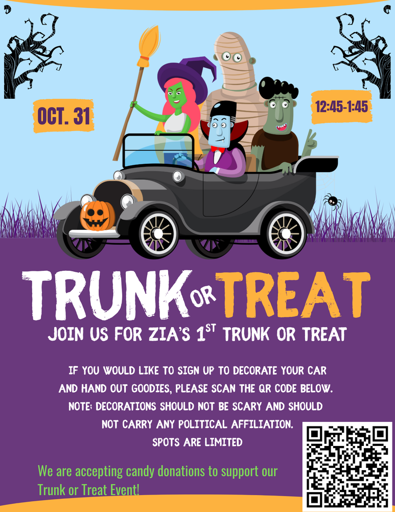 Trunk or Treat Flyer