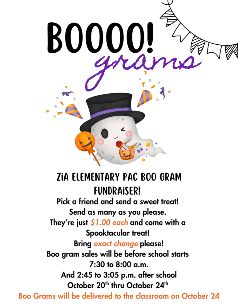 Boo Gram Flyer