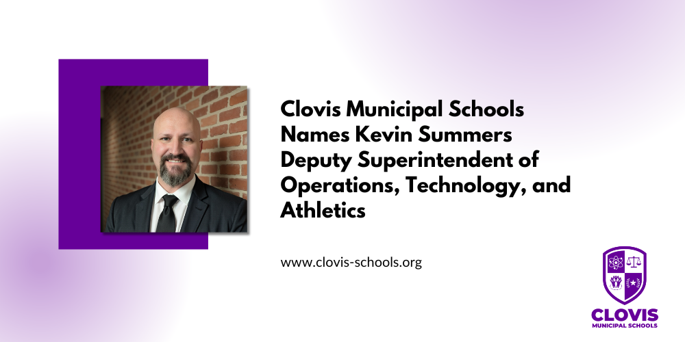 CMS Names Kevin Summers Deputy Superintendent of Operations, Technology, and Athletics