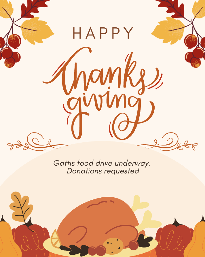 Thanksgiving food drive underway