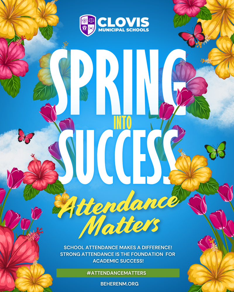 Spring in to Success Flyer