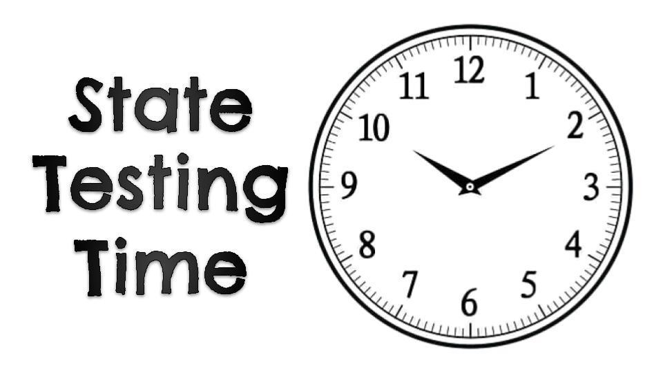state testing time