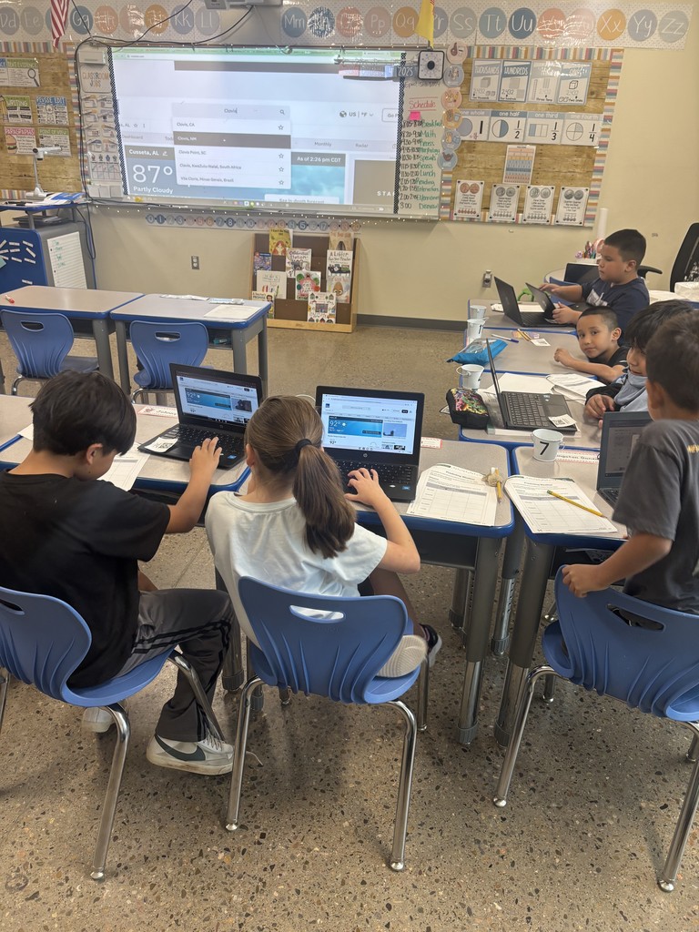 Students working together