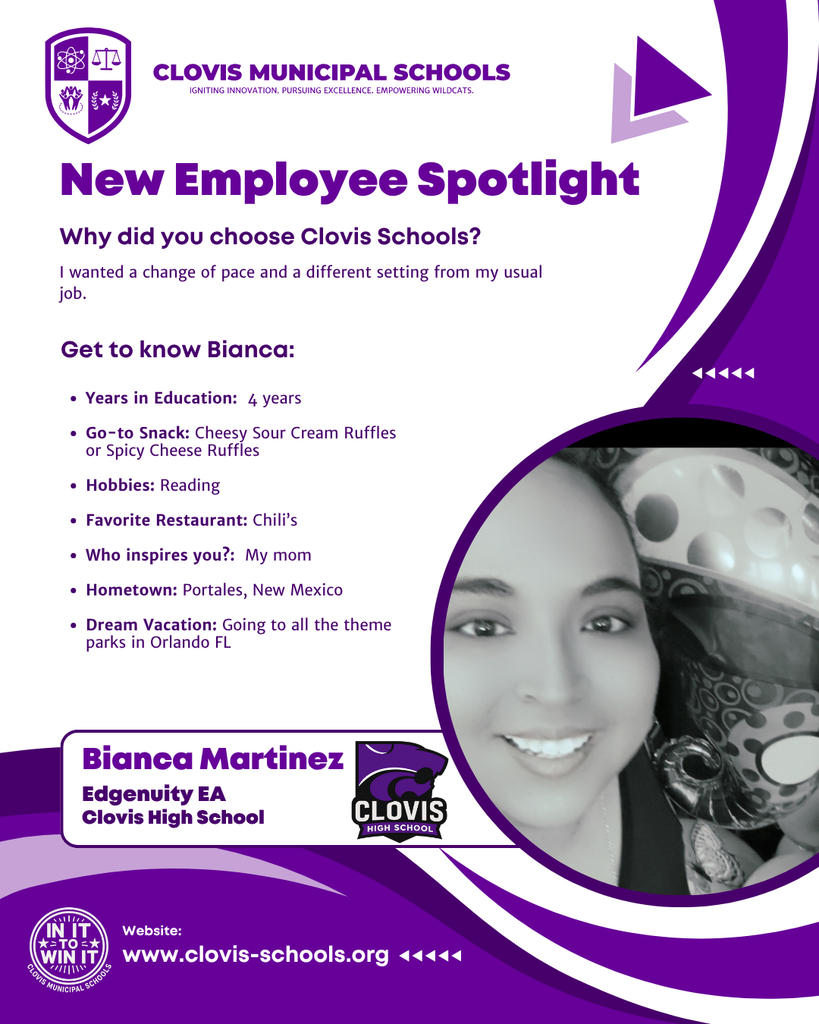 New Employee Spotlight Bianca Martinez