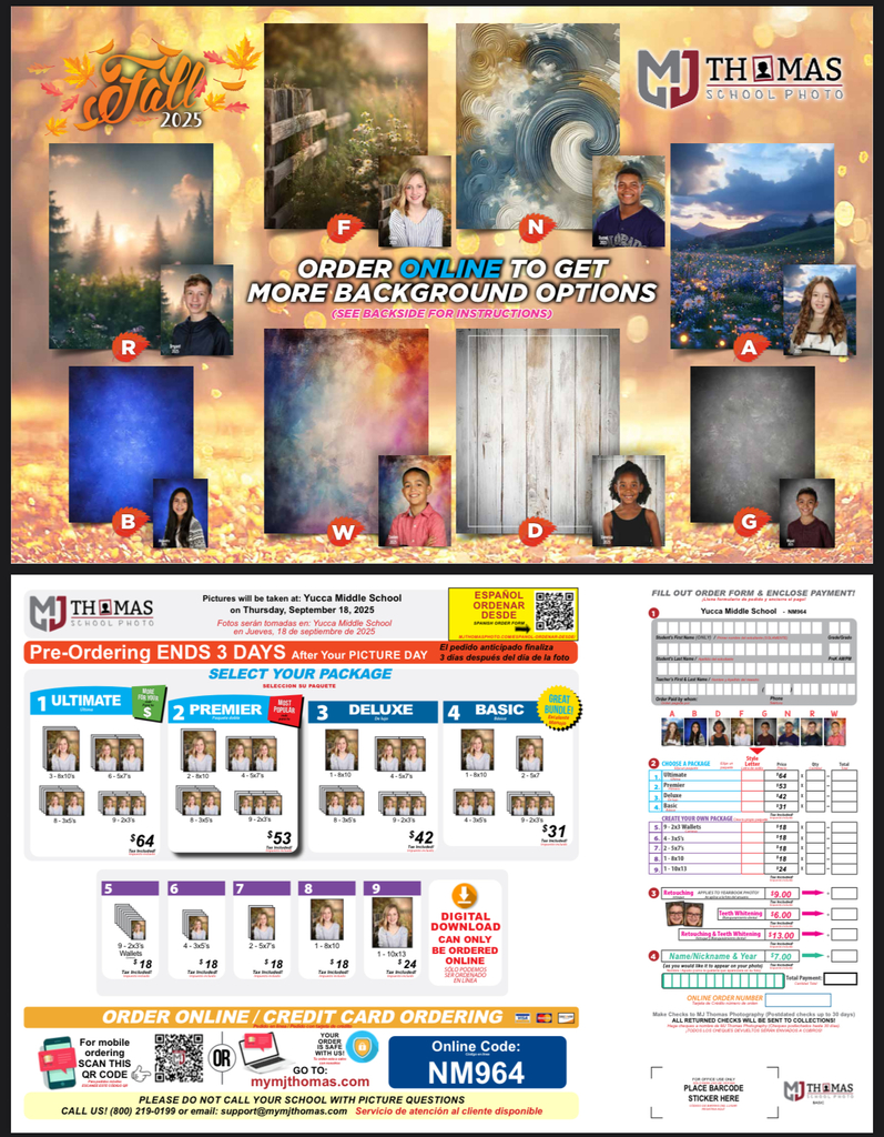 Picture Day Flyer