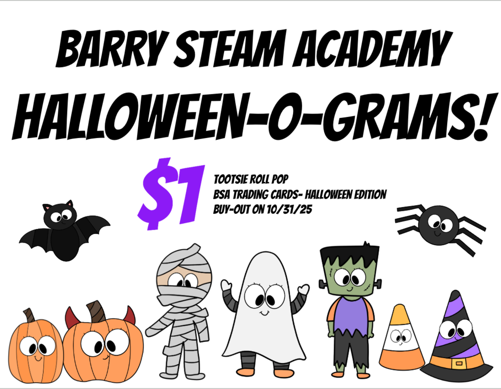 Halloween-O-Grams $1 a gram