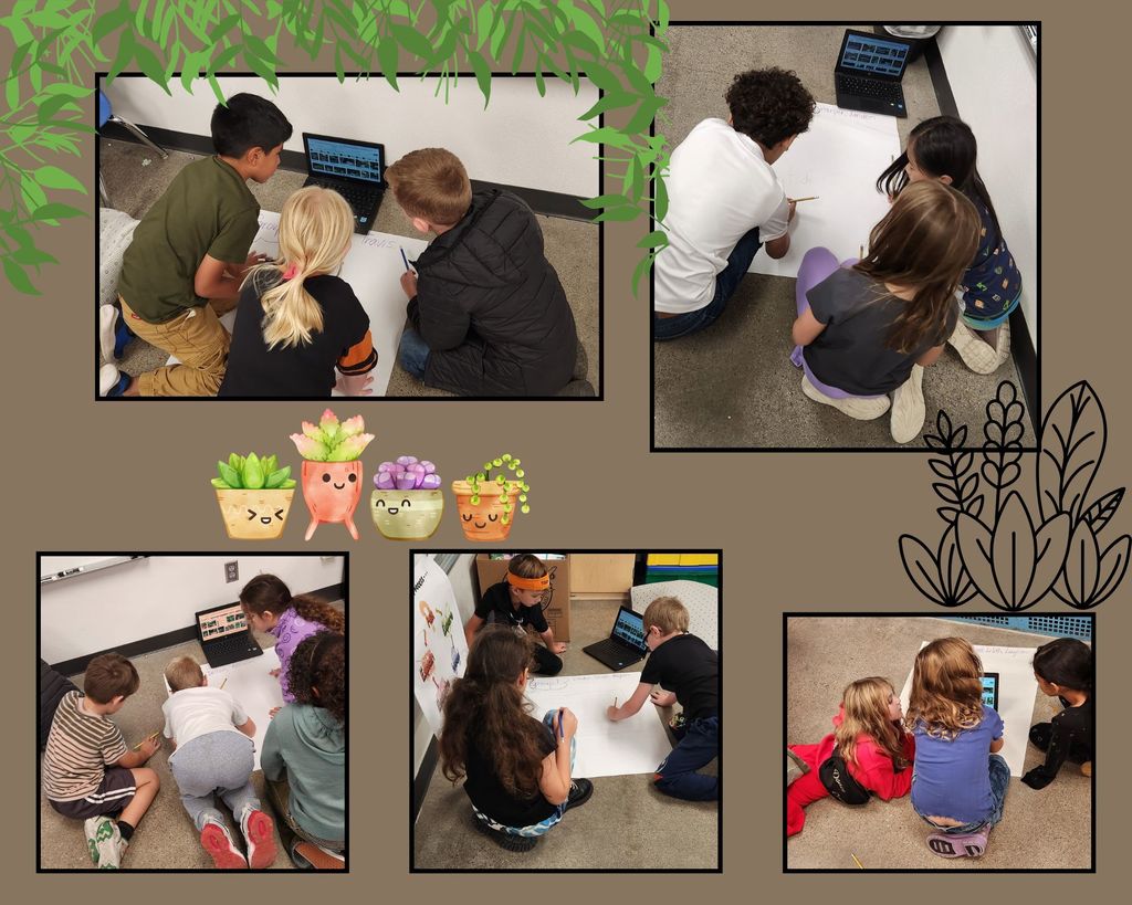 Mrs. Eichem's Class Researching about plants