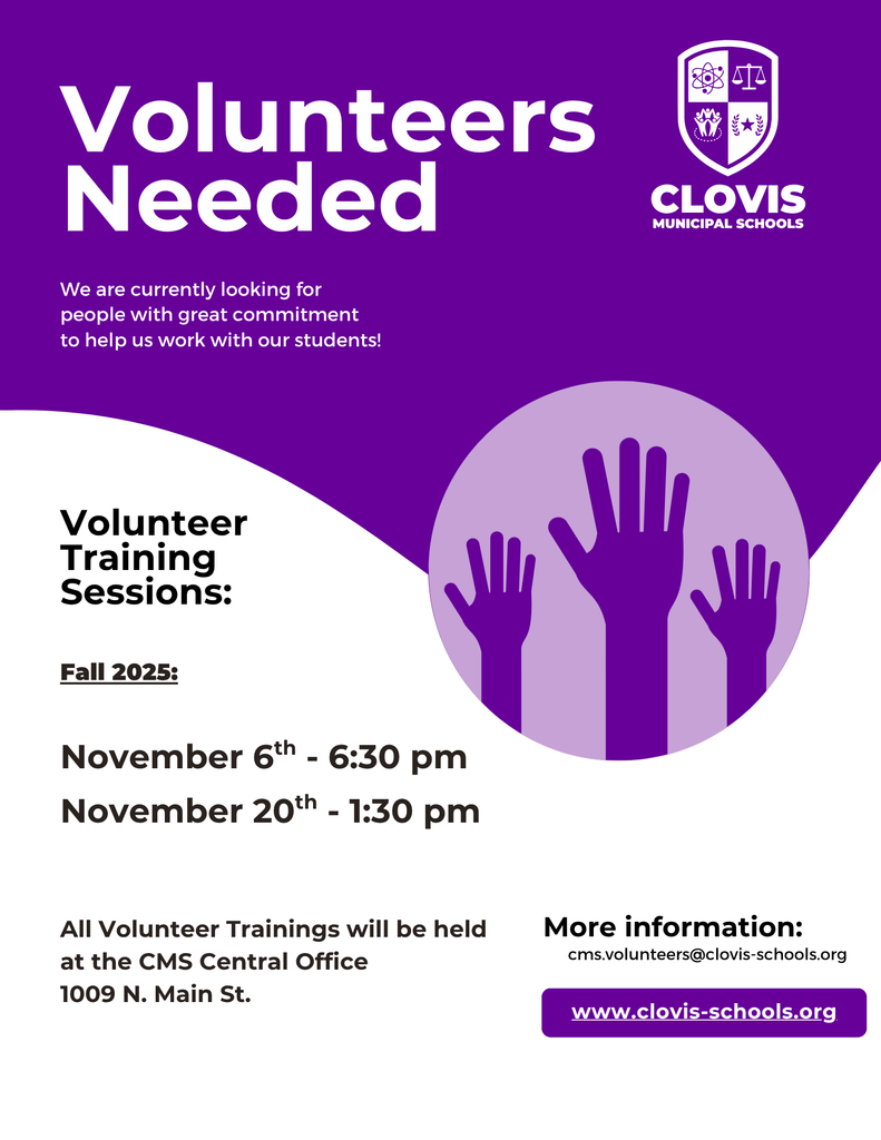 Volunteer Flyer for November