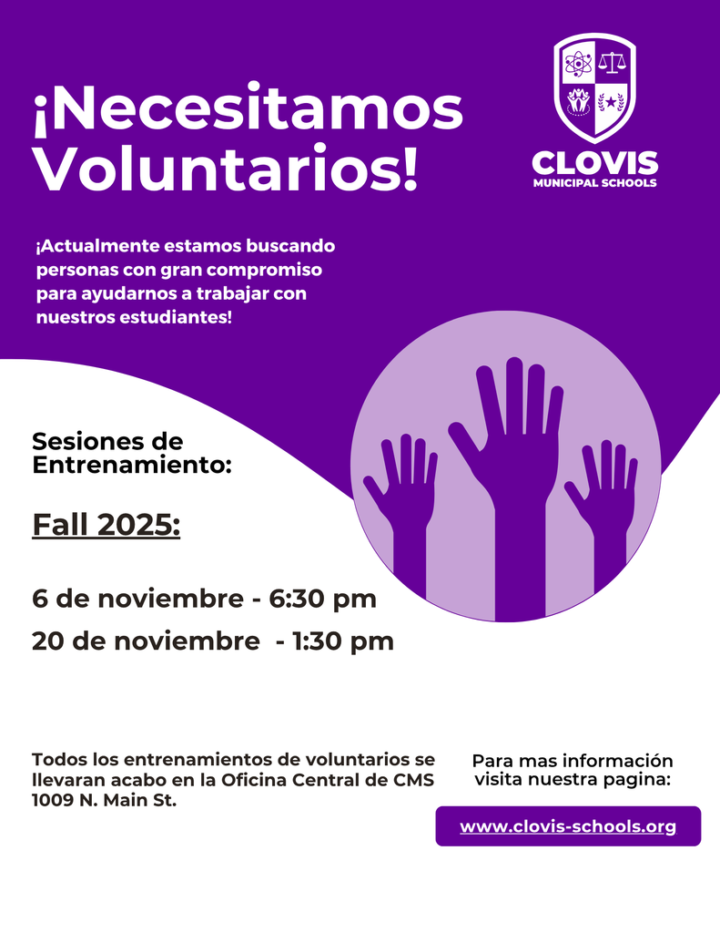 Spanish Volunteer Flyer